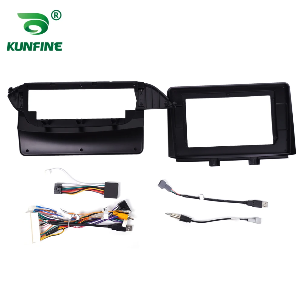 Car GPS Navigation Stereo For Hyundai Elantra 2017 Radio Fascias Panel Frame Fit 2Din 9 inch In Dash headunit screen