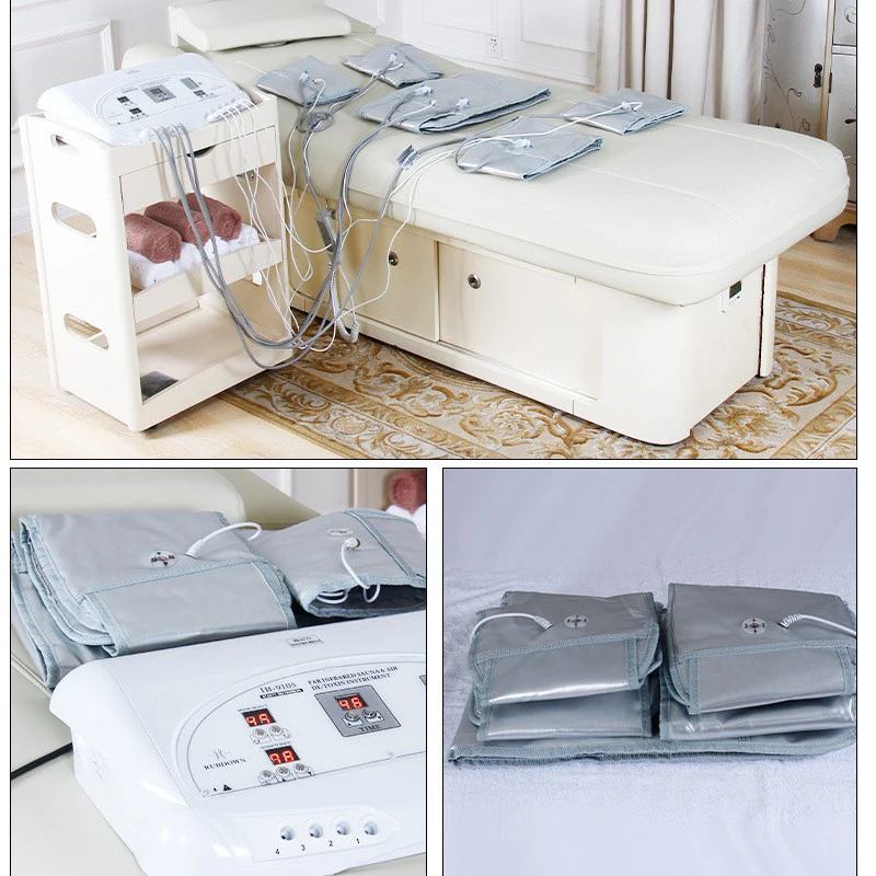 Instrument à ondes de gaz infrarouges, couverture de vapeur pour sauna, utilisé dans les salons de beauté