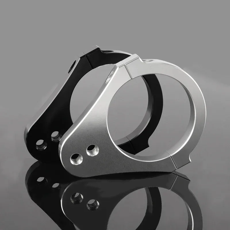 Universal Motorcycle Steering Damper 60mm Aluminum Fork Frame Mount Clamp Bracket Kit for Enhanced Stability and Control