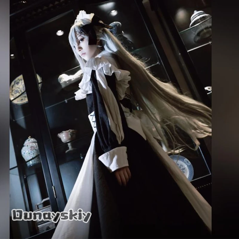 Костюм для косплея Yuki Sorimachi из аниме «Shiboyugi Playing Death»: платье горничной, платье Лолиты, костюм на Хэллоуин
