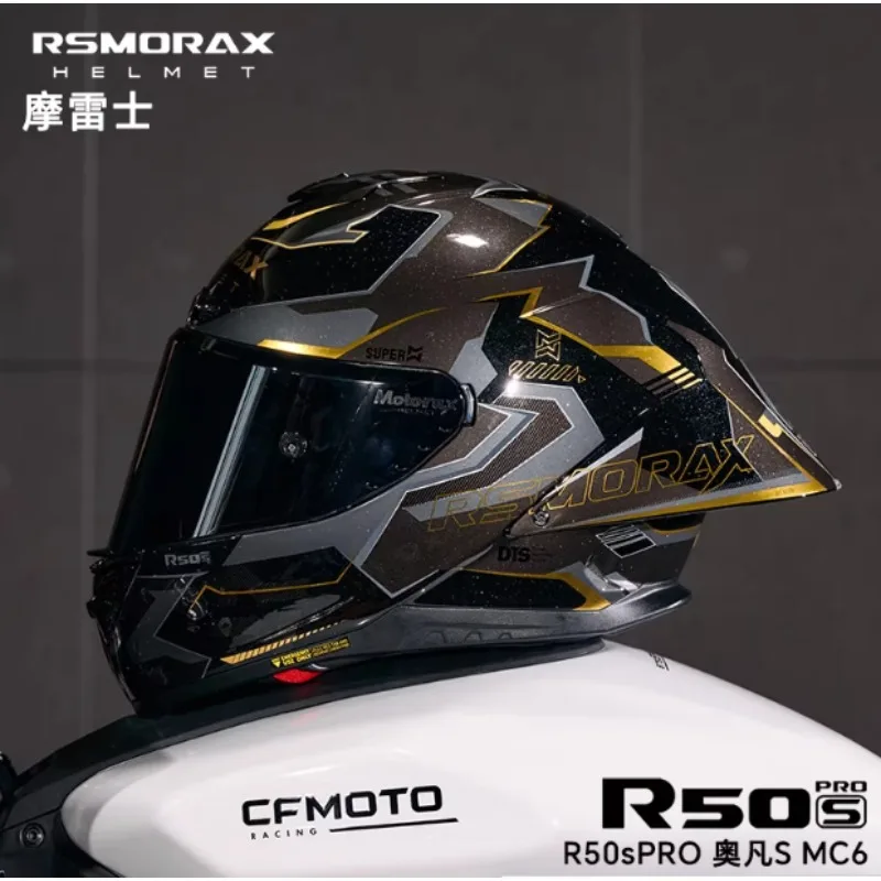 HOT MOTORAX R50S Motorcycle Helmet Big Tail Wing Men Women Helmet Full-face Safety Track Sports Helmet Cascos Para Moto for BMW