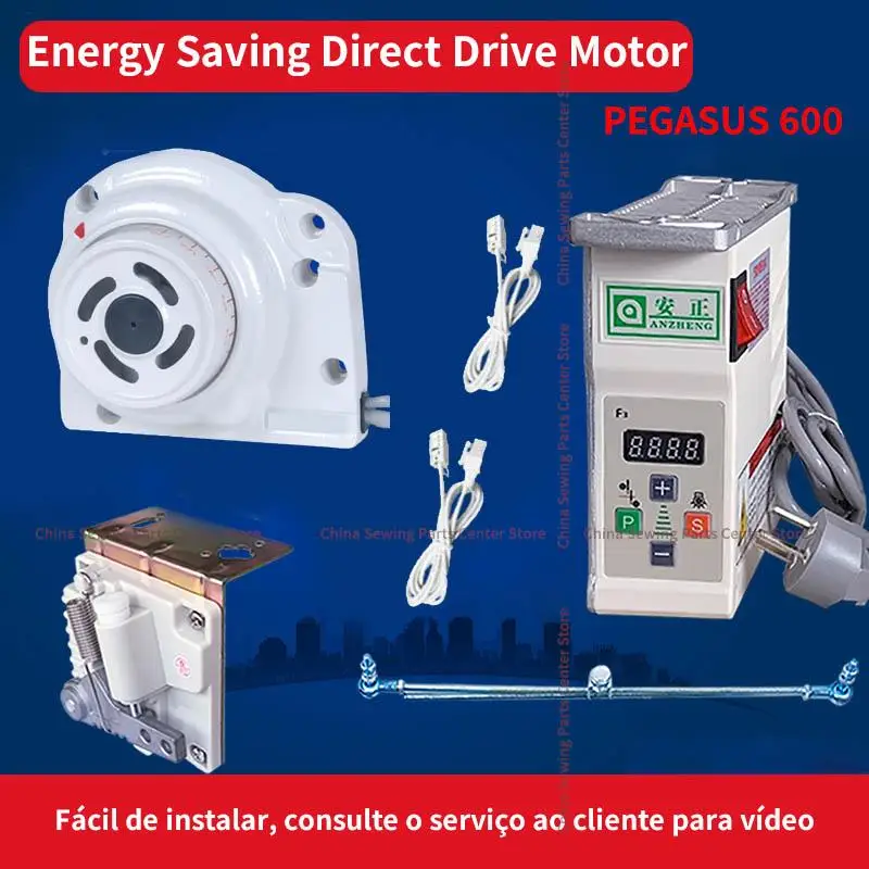 

Energy Saving Direct Drive Motor Control Box for Pegasus 600 Industrial Overlock Brushless Ac Servo Motor Mute Save Power Motor