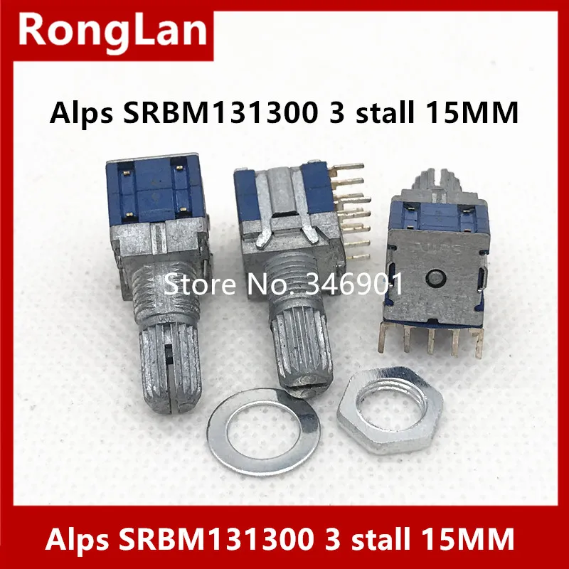 [SA]Original ALPS Alps SRBM131300 2 knife 3 stall rotary switch band switch signal switch--10PCS/LOT