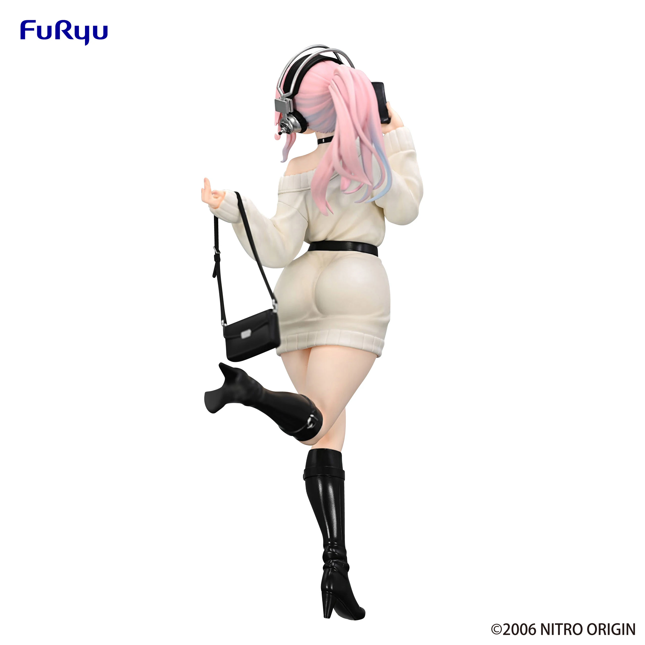 Genuine Original FuRyu SUPER SONICO THE ANIMATION SUPERSONICO Anime Figure Boxed Collectible Model Doll Statuette Ornament Gifts
