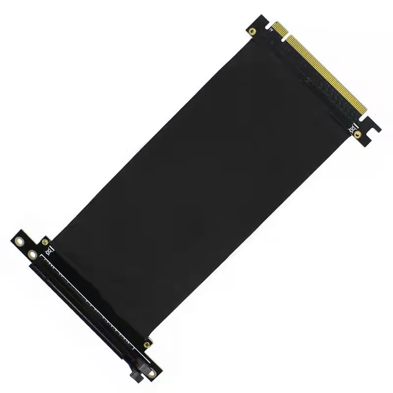 PCI-E 3.0 16X Graphics Card Extension Cable GPU PCIE3.0 Ribbon Extend Adapter Converter 20CM for PC Computer Wire