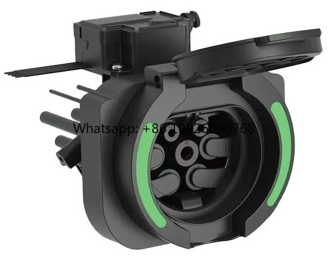 

JET Type 2 Connect Modular Charging Sockets with RGB LED-Shutter 32A AC-3Phase Type2 Charging Socket