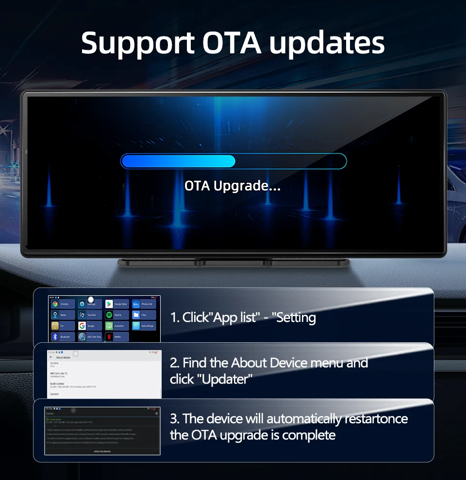 مشغل وسائط متعددة W60 11.3 بوصة 8 Core Android 14 6+128GB Carplay & Android Auto 5G WiFi Google Play Youtube Netflix OTA ترقية #6