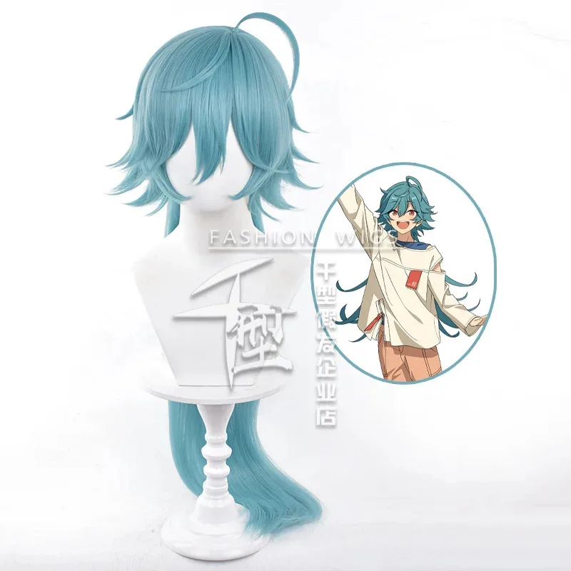 لعبة ES Hojo Raika الاصطناعية طويلة 90 سنتيمتر مستقيم تأثيري أنيمي شعر مستعار مقاومة للحرارة الشعر هالوين شعر مستعار للحفلات Capx ، 5;d'2.y;8'