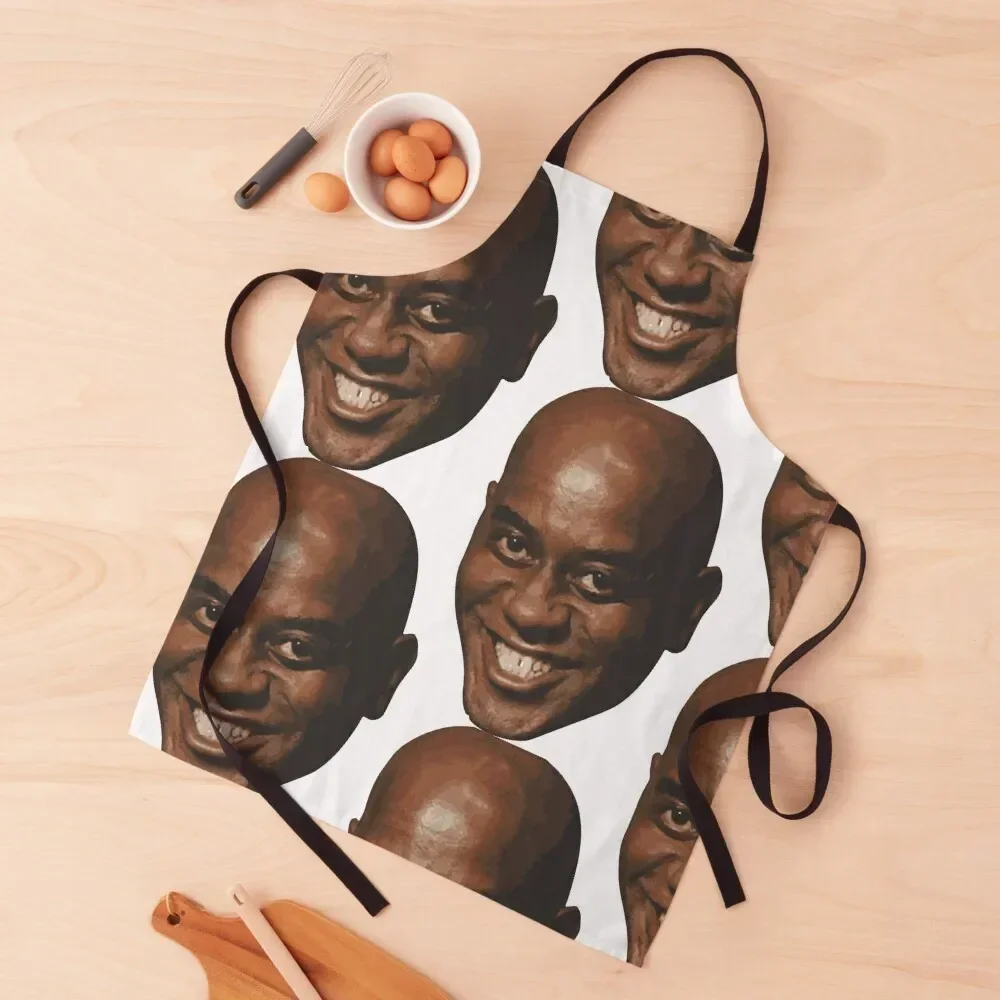 Fanny Ainsley Harriott Face Meme Apron Chef Uniform Kitchen Items For Home Apron