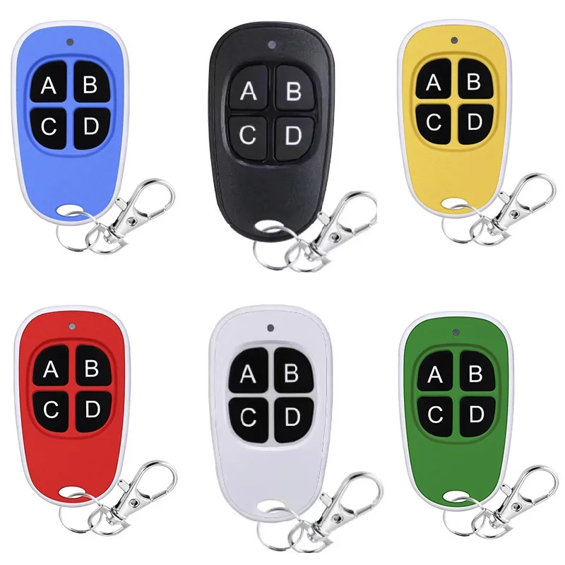 Wireless RF 433mhz Remote Control Copy Code Garage Door Gate Duplicator 433.92 Mhz Key Remote Opener