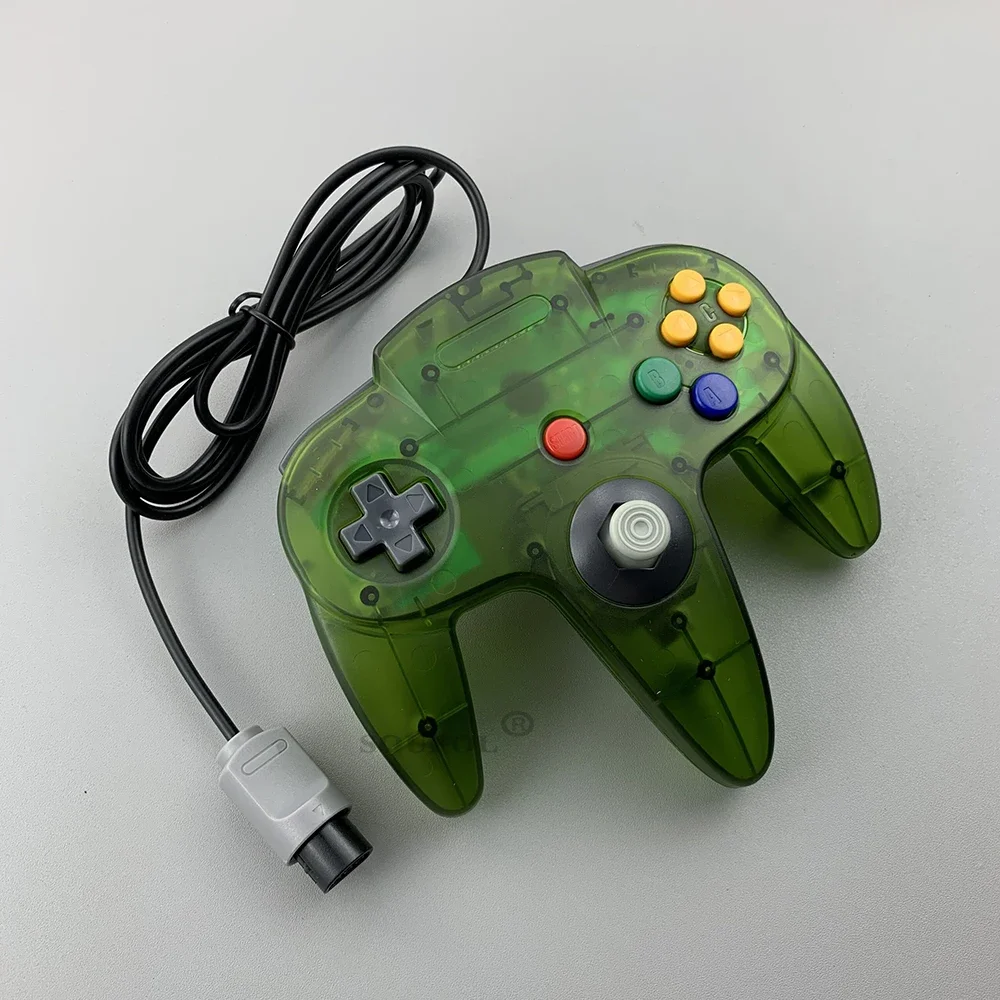 Bedrade Gamepad Voor NS 64 Host N64 Controller Gamepad Joystick Voor Klassieke Nintend 64 Console Games Voor Mac Computer PC