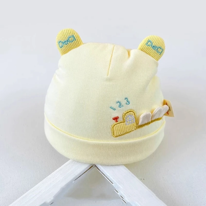 

Adjustable Beanie Hat Bear Ears Baby Warm & Fashionable Cap Fashionable Baby Hat Comfortable Wearing Hat for Infants