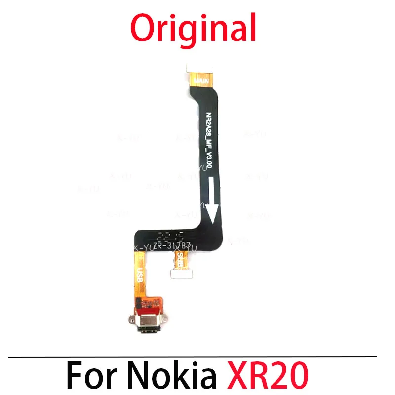 

Original For Nokia XR20 USB Charging Board Dock Port Flex Cable Repair Parts