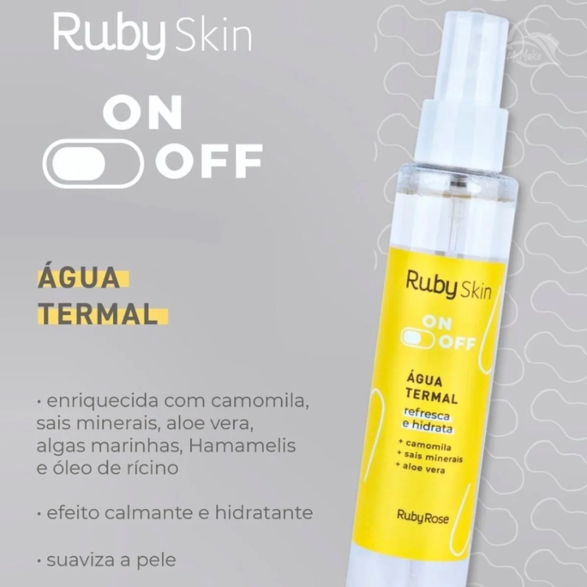 Ruby Rose Thermal Water-Refreshing and Moisturizing Soothing Effect