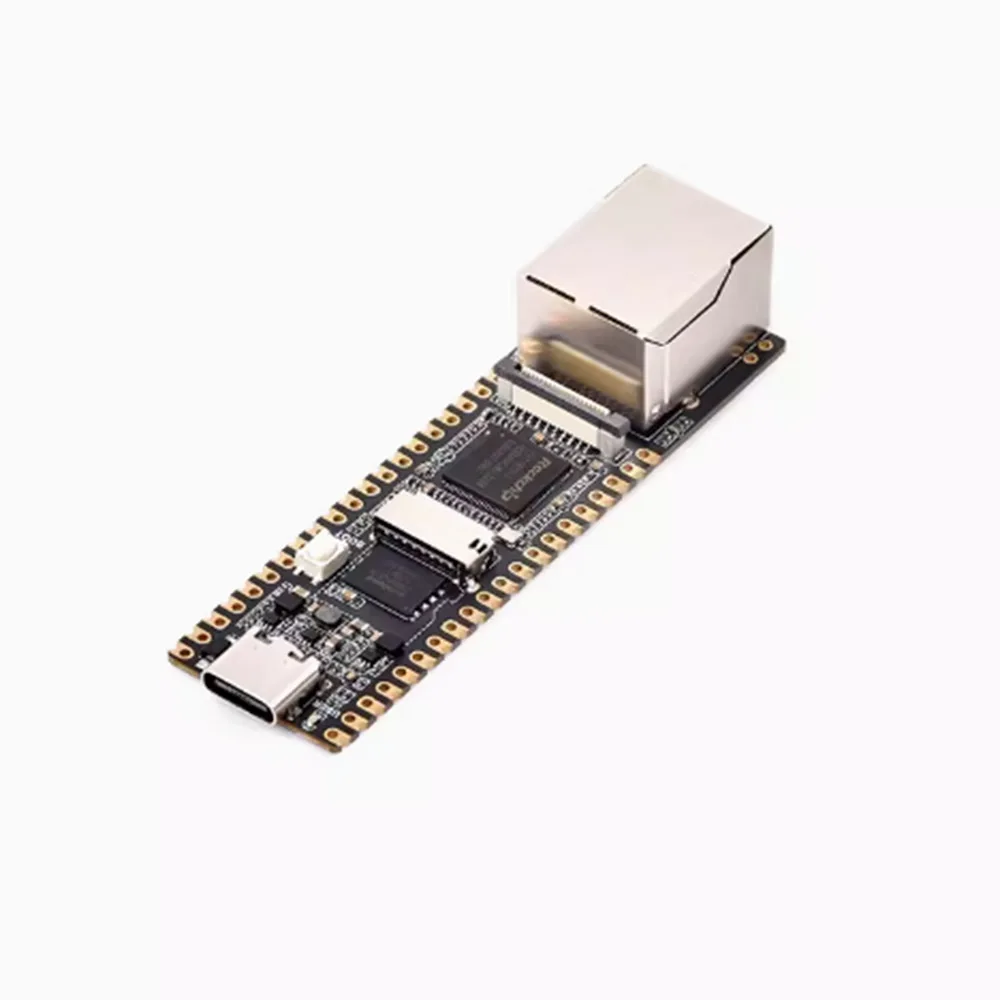 LuckFox Pico Plus RV1103 Linux Micro Development Board Integrates ARM Cortex-A7/RISC-V MCU/NPU/ISP Processors With Ethernet Port