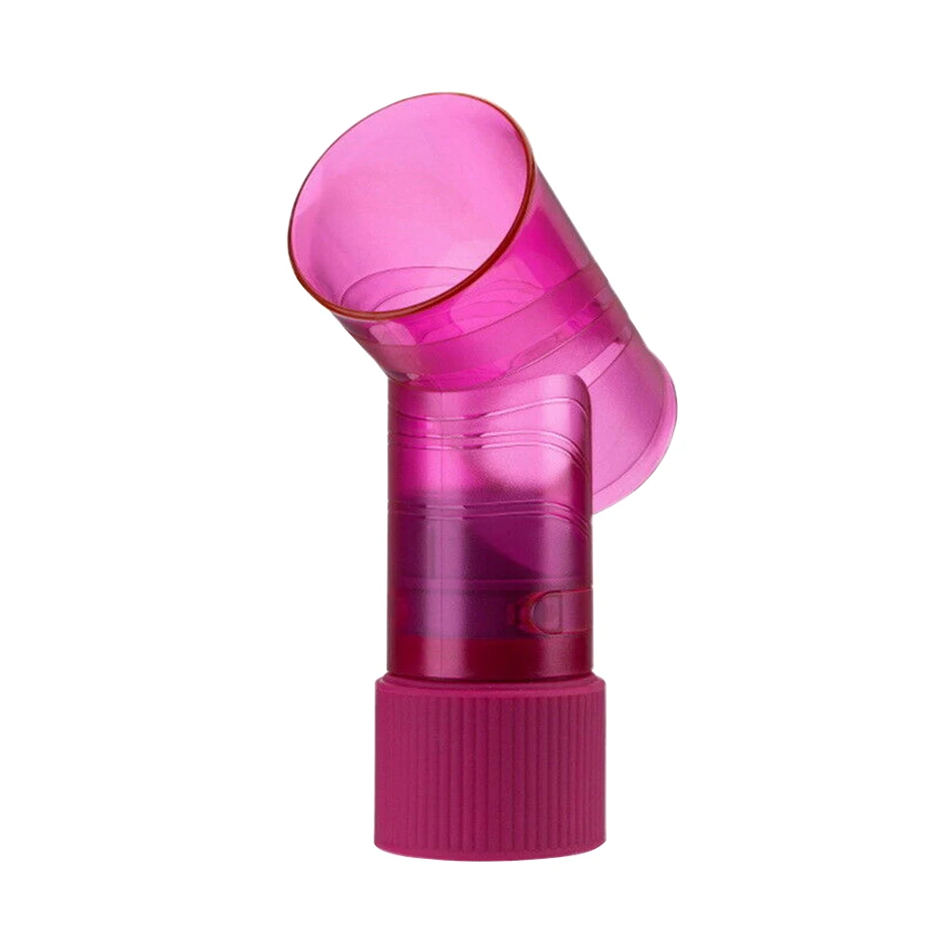 Hair Dryer Diffuser Hairdryer Curly Roller Wind Spin Plastic Diffuser Hairstyling Tool, Pink