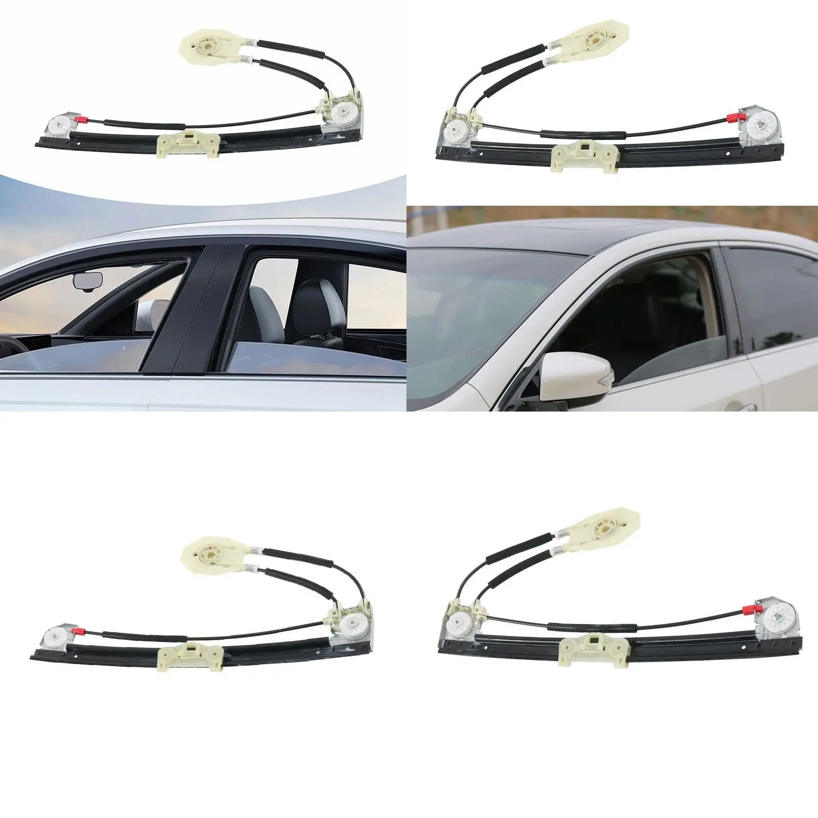 

Window Regulator 51358159835 Rear Easy to Install Repalcement Directly for 540i 1997-1999 Automotive Car Accessories