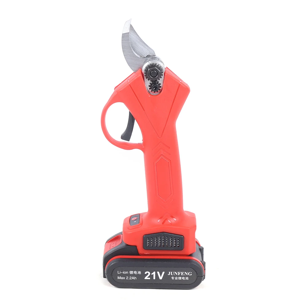 21V Cordless Electric Scissor Water Pipe Cutting Shears Rechargeable Opening Size 25 Mm