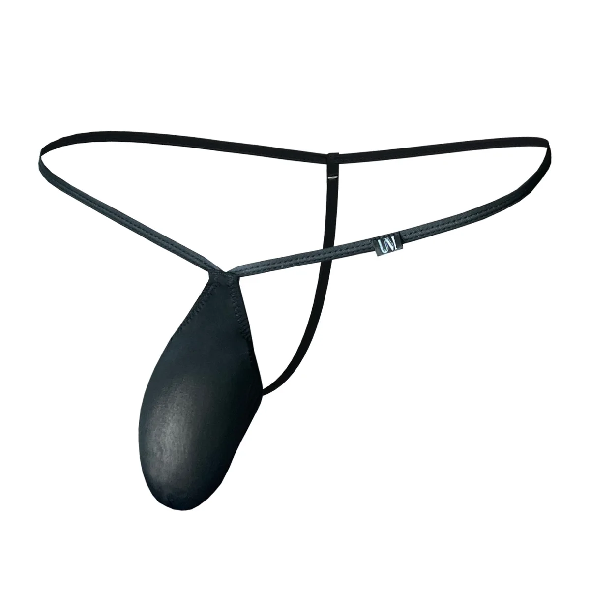 

Men's Sissy Sexy Low-Waist Ice Silk Thong with Pouch Ultra Soft Breathable & Quick-Dry Ideal for Seductive Looks