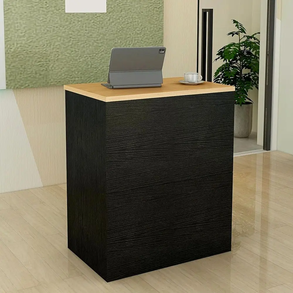 

Стойка ресепшн, небольшой стол для приемной с ящиком, деревянный компьютерный стол для ресепшн, прилавок для розничной торговли