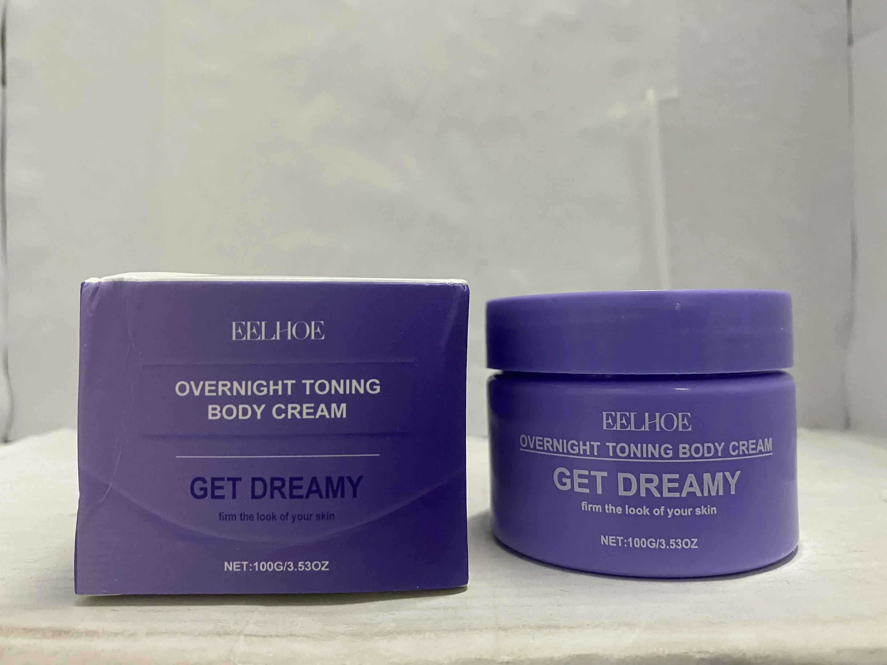 Straffende Übernachtungscreme von Eelhoe – Körperstraffung und Hautstraffung – 100 g