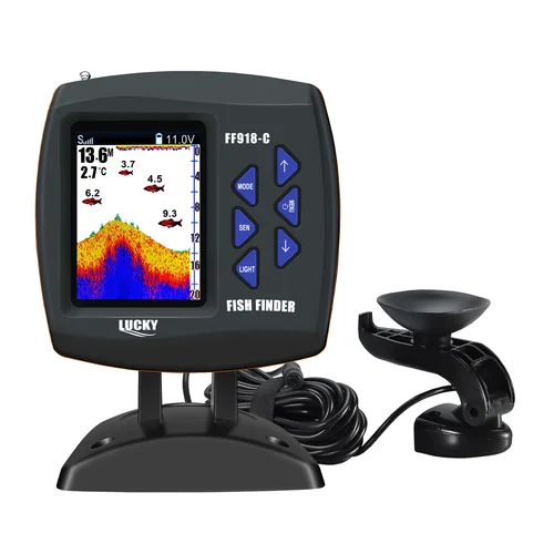 Imagen 1 del producto LUCKY FF918-C180S Control remoto Bait Boat Fish Finder 3,5 ""LCD alcance perating 180 m de profundidad rango