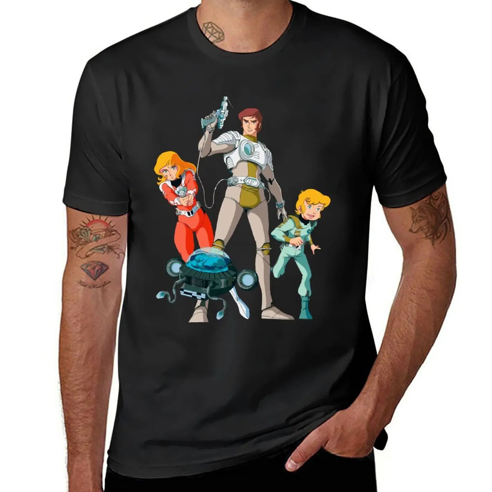 

New Capitaine Flam (Captain Future1979) T-Shirt new edition t shirt black t shirts plus size t shirts mens graphic t-shirts