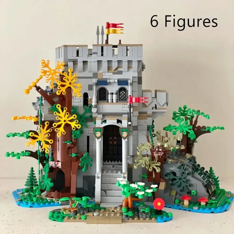 1928PCS Castle in the Forest Building Blocks Bricks Birthday Christmas Gift Toys Compatible With 910001