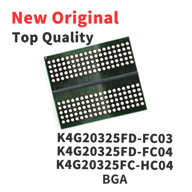 K4G20325FD-FC03 K4G20325FD-FC04 K4G20325FC-HC04 W2032BBBG-20-F W2032BBBG-60-F W2032BBBG-6A-F W2032BBBG-7A-F BGA (1 Pcs)