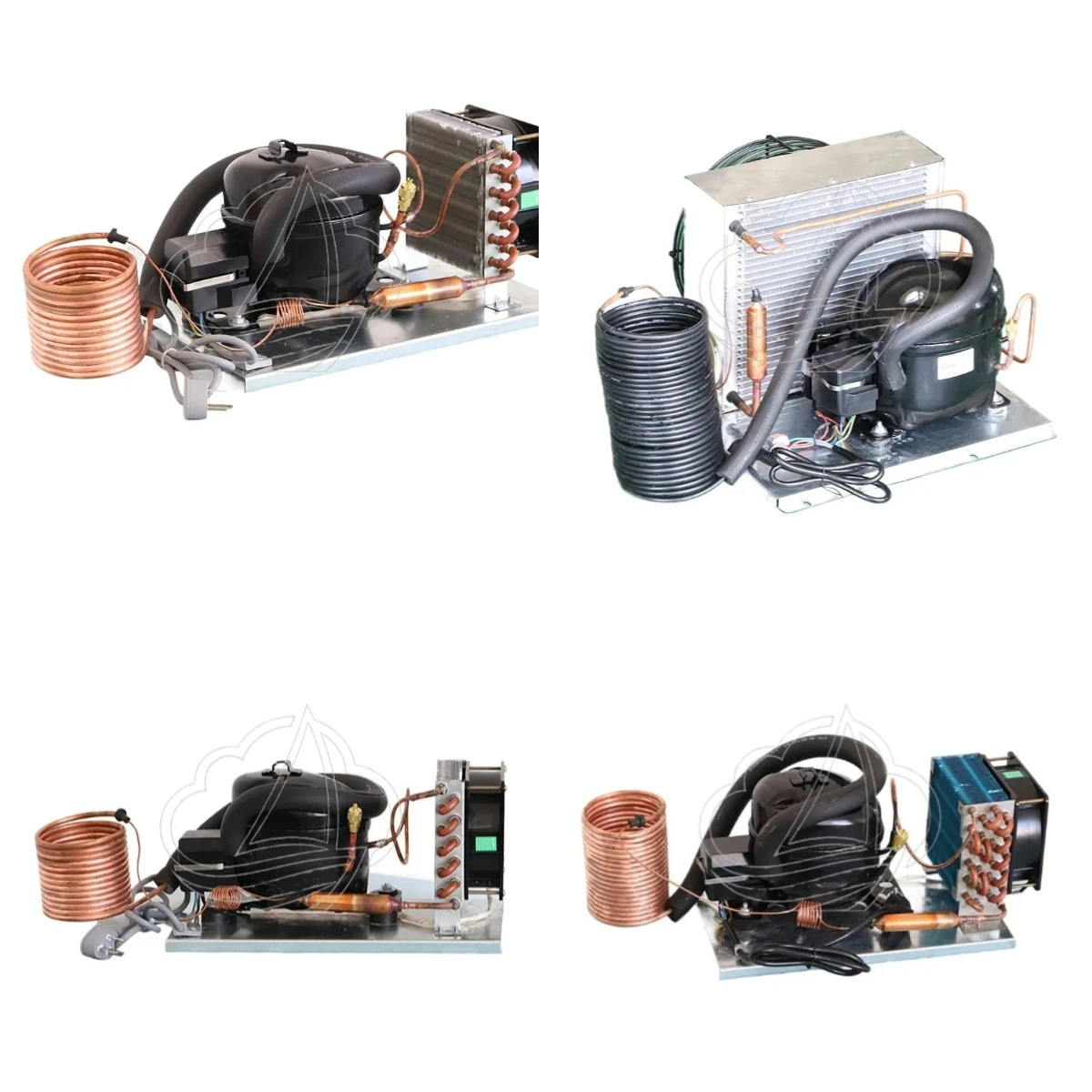 

Small QD35W Water-Cooled Refrigeration Chiller, 220V R600A Circulating Water Cooling Unit for Compressor Operation