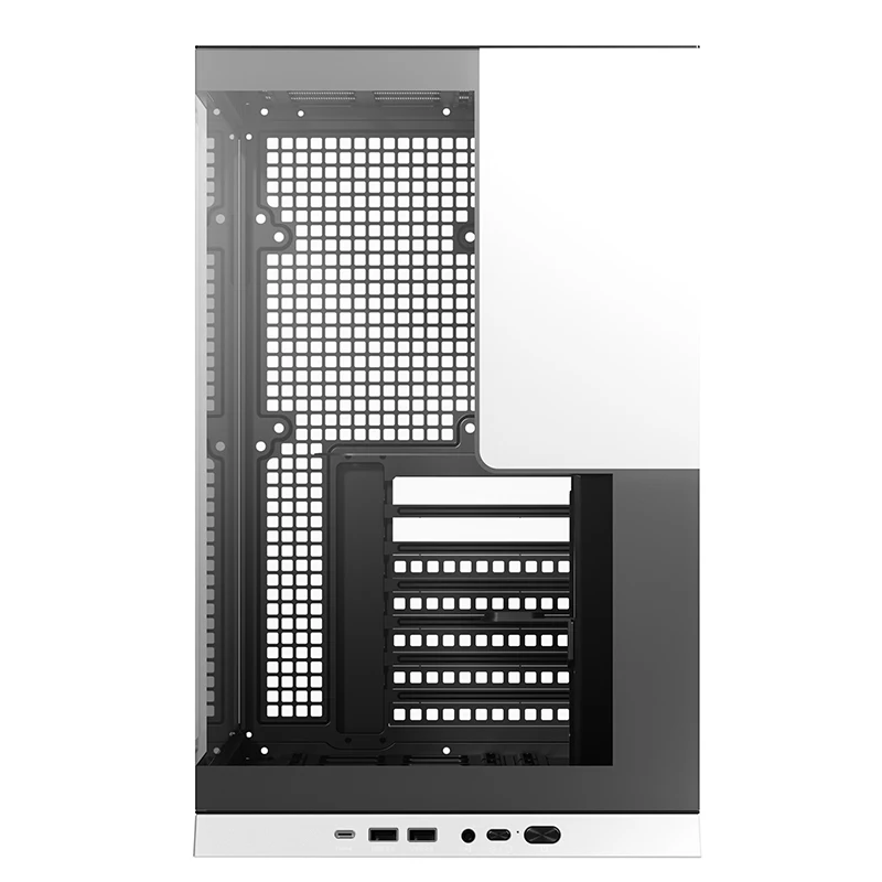 Golden field Cang Yue Sea View Room figurine ATX case / C port / graphics card stand / desktop computer DIY black and white