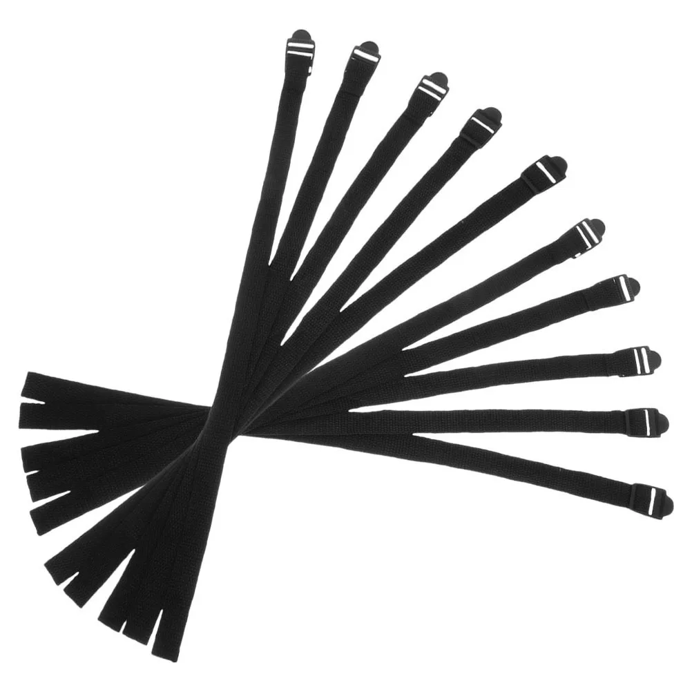 

10 pcs Comfortable Secure Fit Anti Slip For Hiking Skiing Walking Sticks Mobility Pole Strap Lightweight Outdoor Accessory