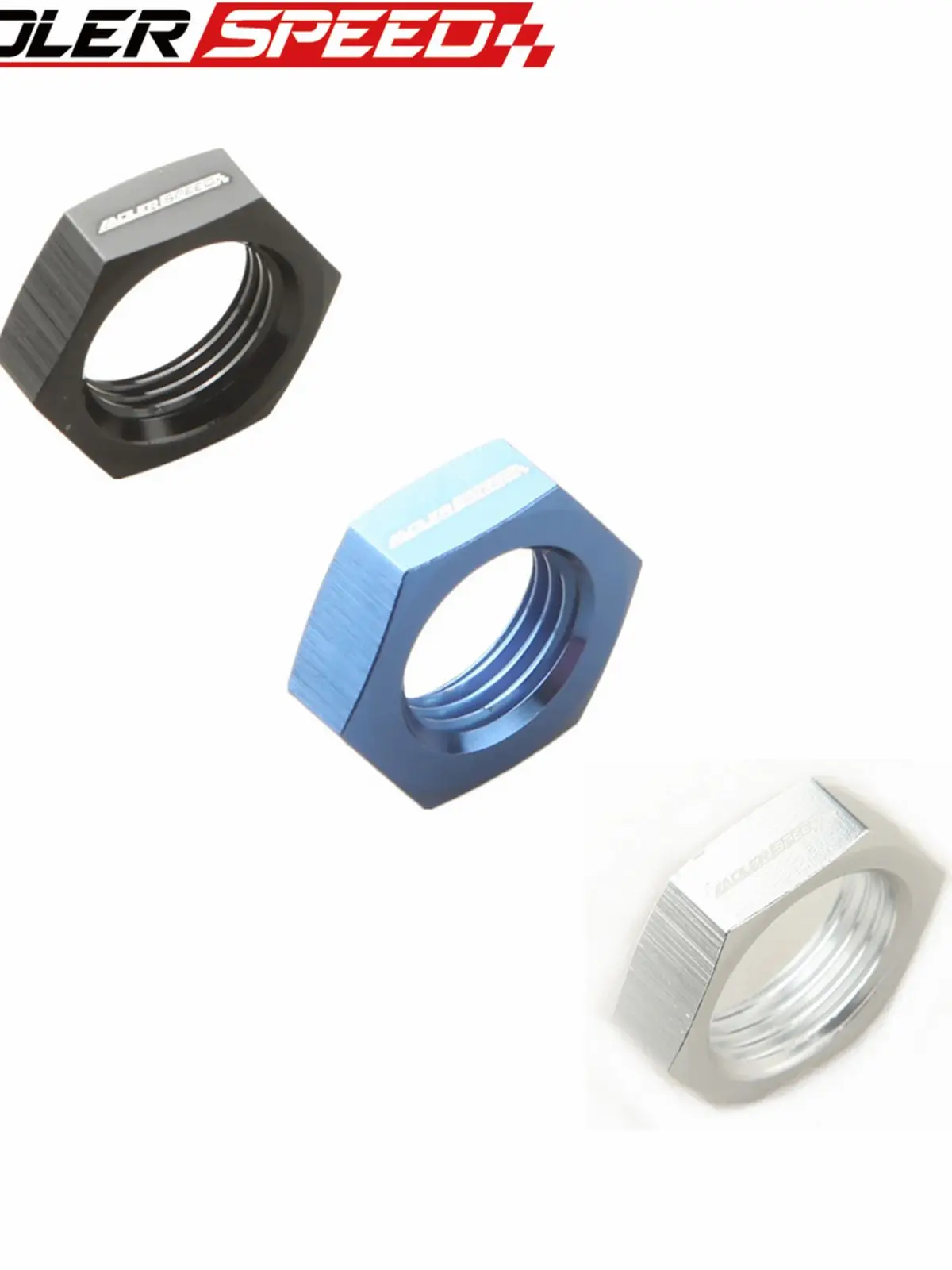 0 / 45 /90 stopni AN6 AN8 AN10 AN12Bulkhead Flare Fitting Union Adapter 6AN 8AN 10AN Fitting For Tab Rr Wirewall Aluminum Black — zdjęcie 2