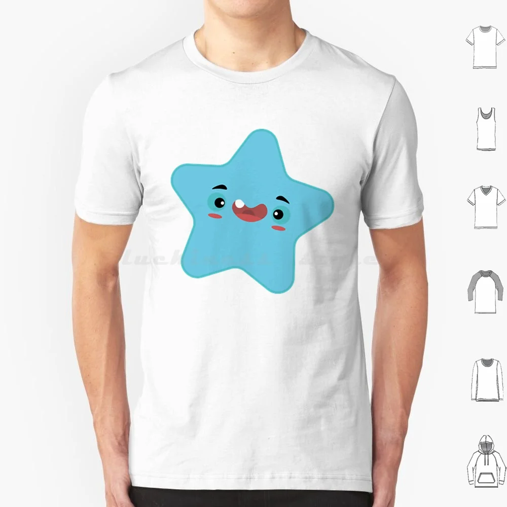 Kawaii Baby Star Doodle By M ? No R ? So T Shirt Big Size 100% Cotton 2023 Lumalee Luma Cute Star Dark Sarcastic Galaxy Movie