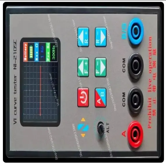 

NI-210SC Portable Dual Channel VI Curve Tester with 2.0-inch TFT Screen 18 Adjustable Frequencies