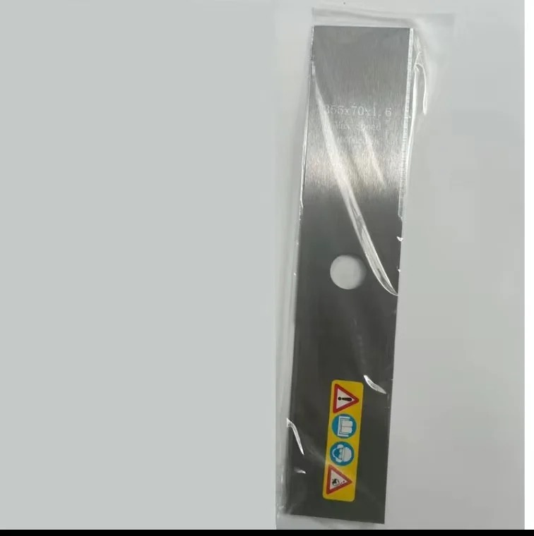 16inch Long 410*70*1.6mm 2.0 2.5mm Thickness Brush Cutter Extend  2 Tooth Blade Knife 1inch Hole Tender Young Grass Tip Cutter
