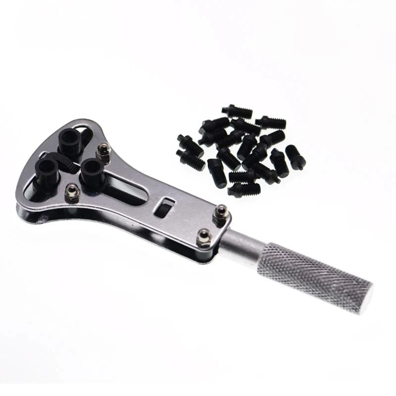 أداة إصلاح الساعة القابلة للتعديل مع 3 مخالب الغطاء الخلفي فتاحة مقاومة للماء ومزيل مفتاح الربط وبطارية الساعة أقرب #1