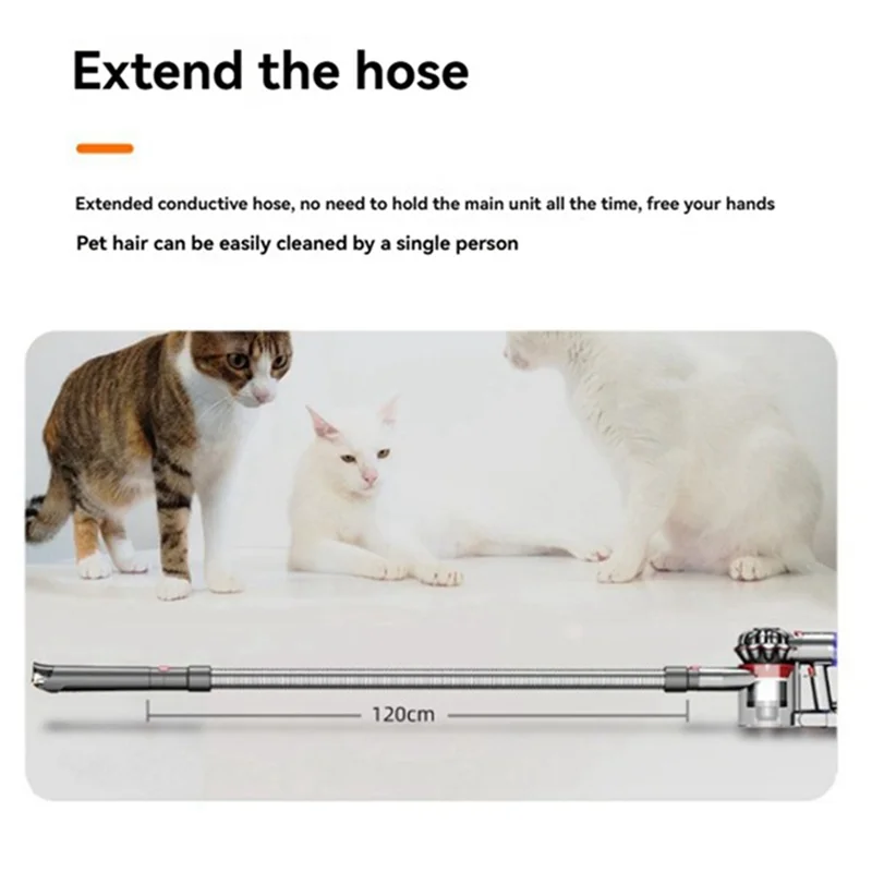 

ABGP-Вакуумный набор для ухода за домашними животными, электробритва, машинка для стрижки собак, кошек, машинка для стрижки волос, насадка для Dyson V7 V8 V10 V11 V12 V15