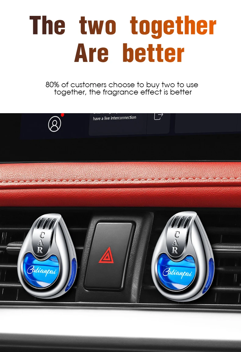 

Car Air Freshener Fragrance Car Interior Air Vent Creative Diffuser Lasting Pendant Aromatherapy For Auto Smell Perfume Scent