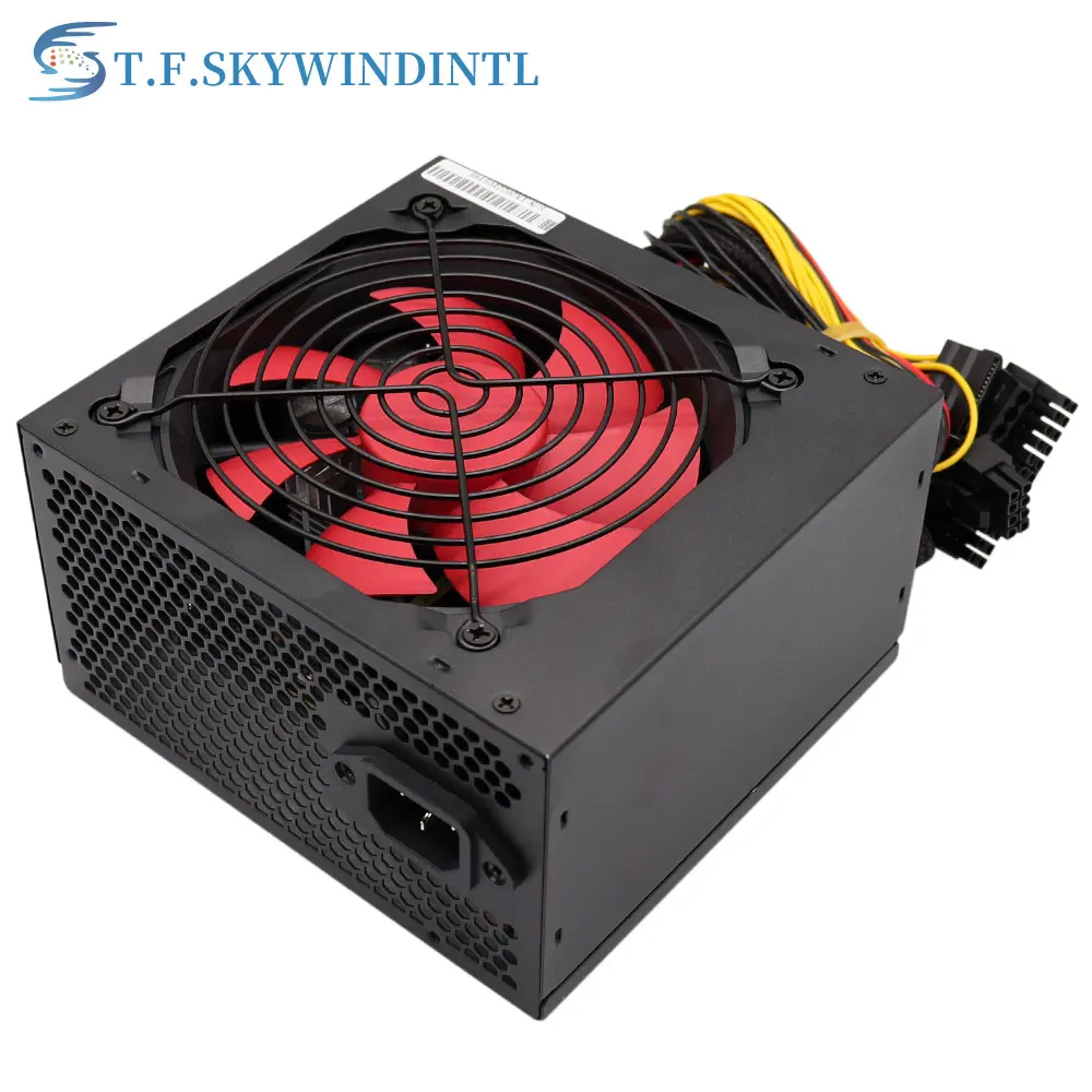 ATX Power Supply ATX Desktop Computer PSU Gold Mining Chia Rated Power 500W Competitive Game Gamer