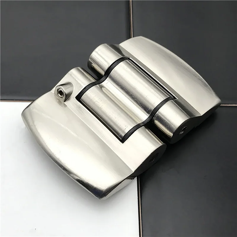 

1PCS Toilet Partition Hinge Left And Right Universal Spring Flat Door Folding Door Hinge Public Toilet Partition Accessories