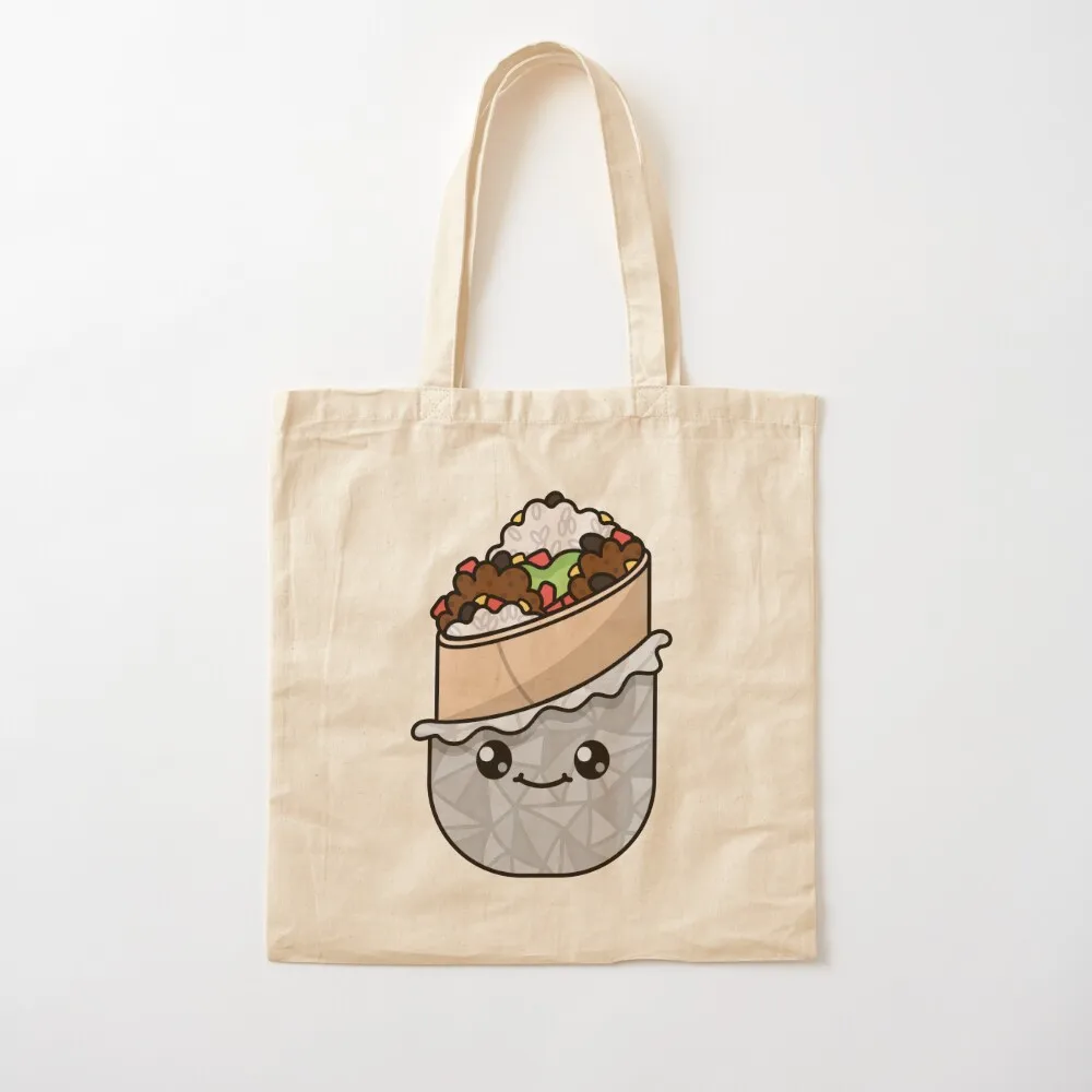 

Happy Burrito Tote Bag canvas tote Gift bags Shopping bags Custom bag