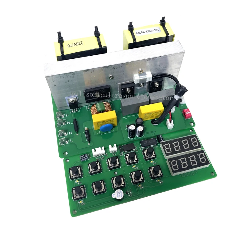 600Watt 220V Ultrasonic Signal Generator PCB With Degassing And Sweep Function For Cleaner