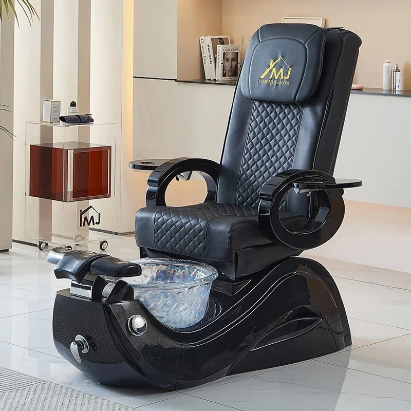 Factory custom luxury spa massage chair for nail salon pedicure chairs