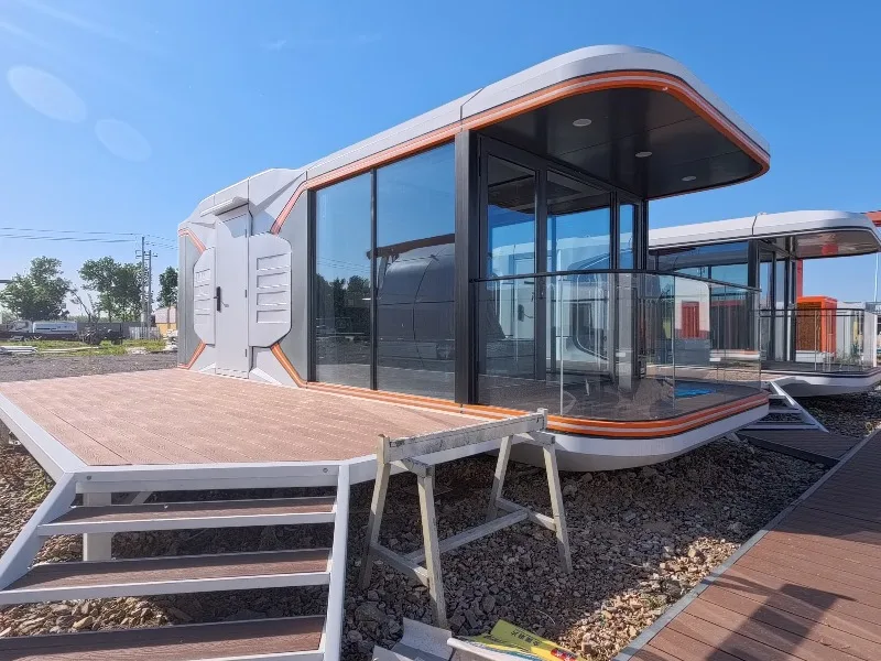 Factory Direct Space Capsule Cabin Prefabricated Modular House For Wholesale Portable Container Home Easy Installation