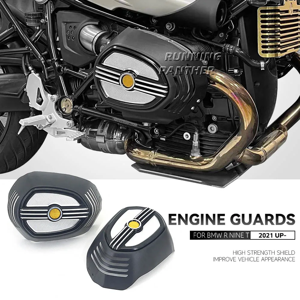 

NEW FOR BMW R nine T Pure/R9T Racer 2021-UP Motorcycle Crash Bar Protector - High-Strength Aluminum, Scratch-Resistant Coating