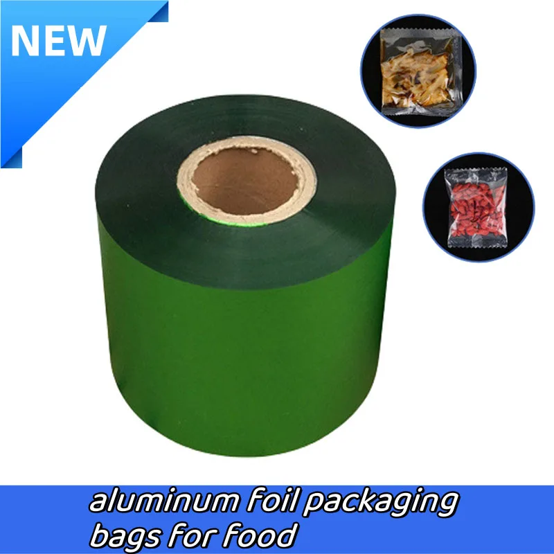 Food green Aluminum film packaging bags automatic tea bag machine packaging machine tea packaging materials