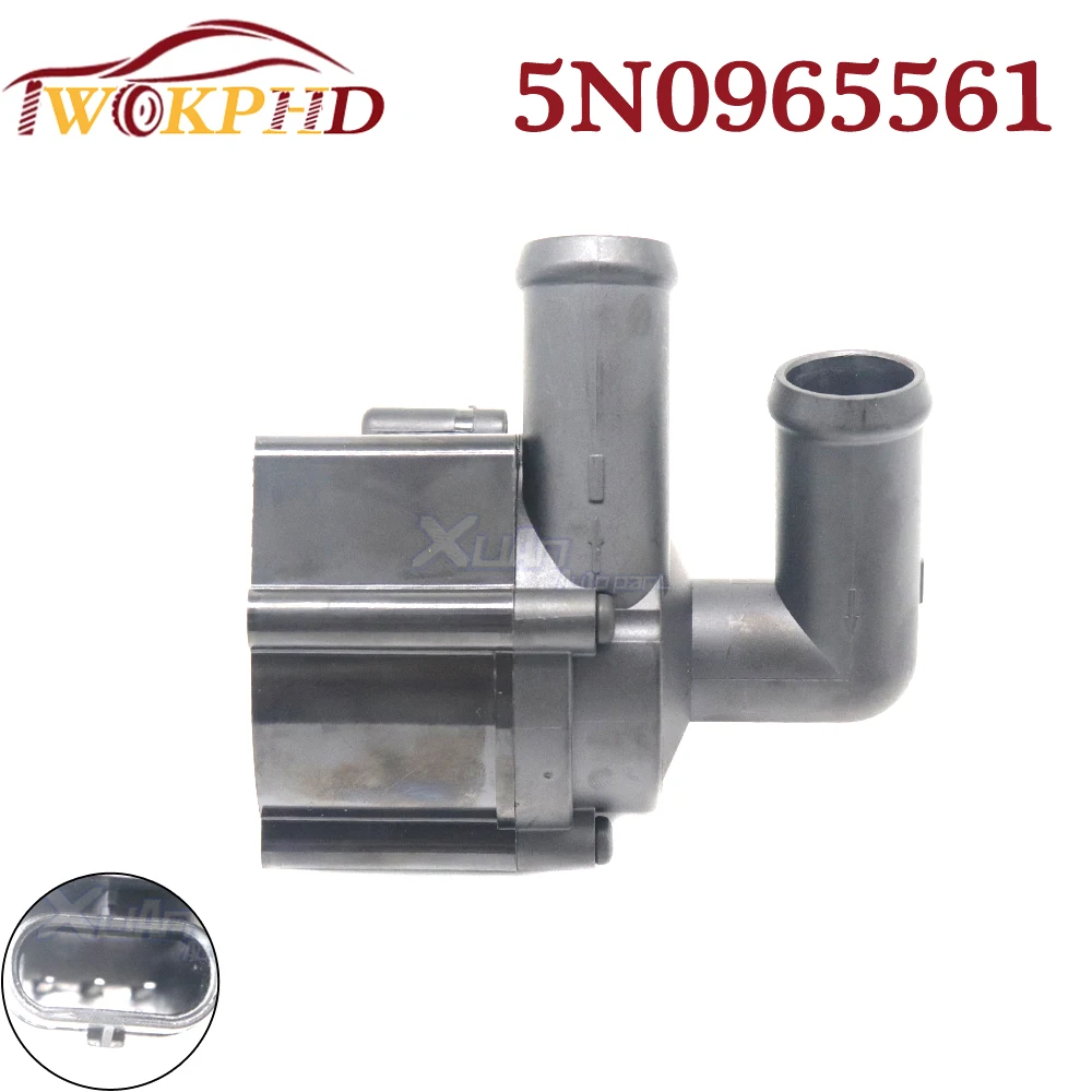 

NEW Car Electric Cooling Auxiliary Water Pump For Volkswagen Golf 6 MK6 Passat B6 Tiguan Jetta Adui A3 8P Q3 A4 B7 A6 5N0965561