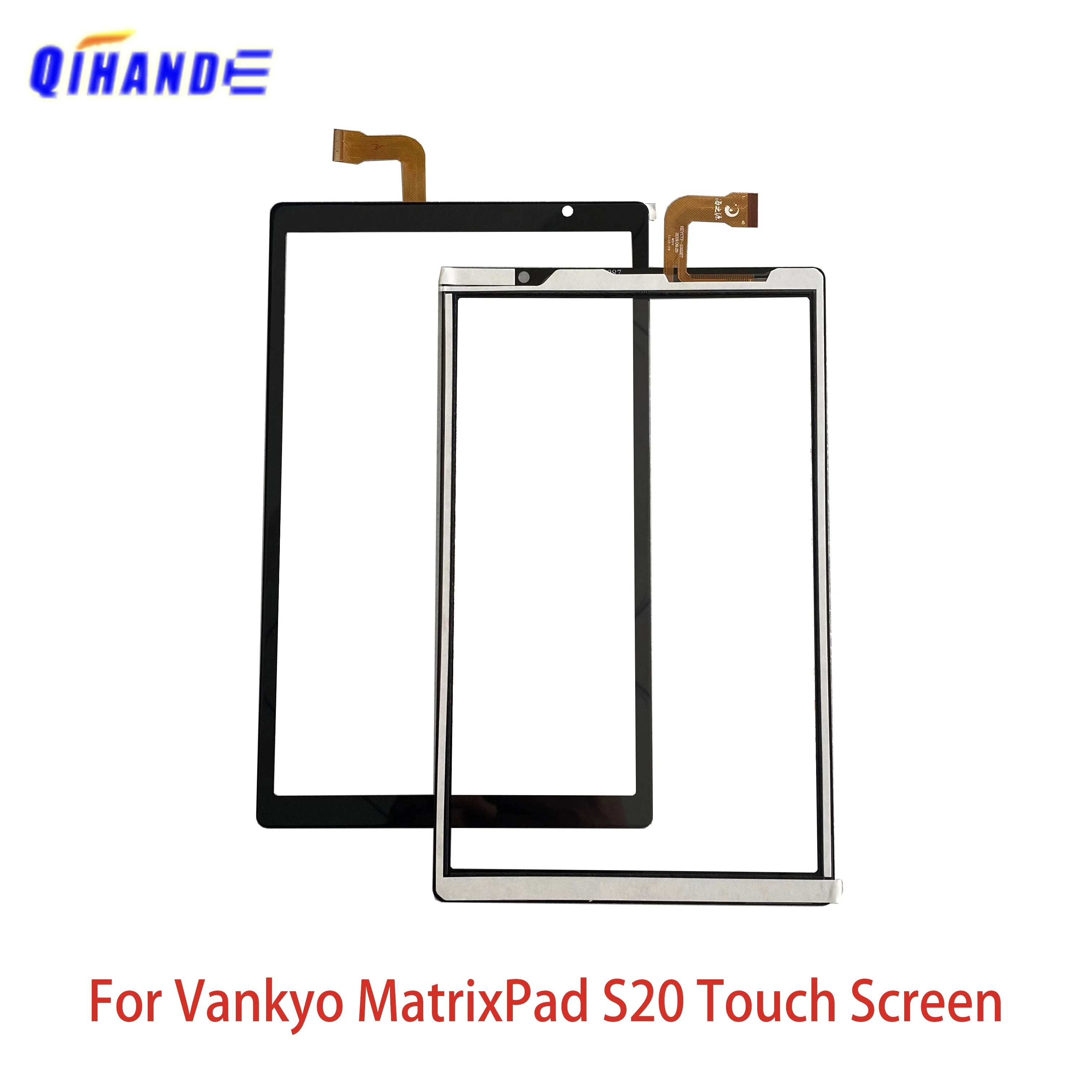 2.5D Touch Screen For 10.1 Vankyo MatrixPad S20 Tablet Touch / Cable  Panel Glass P/N HZYCTP-102287 HD Film Capacitive panel