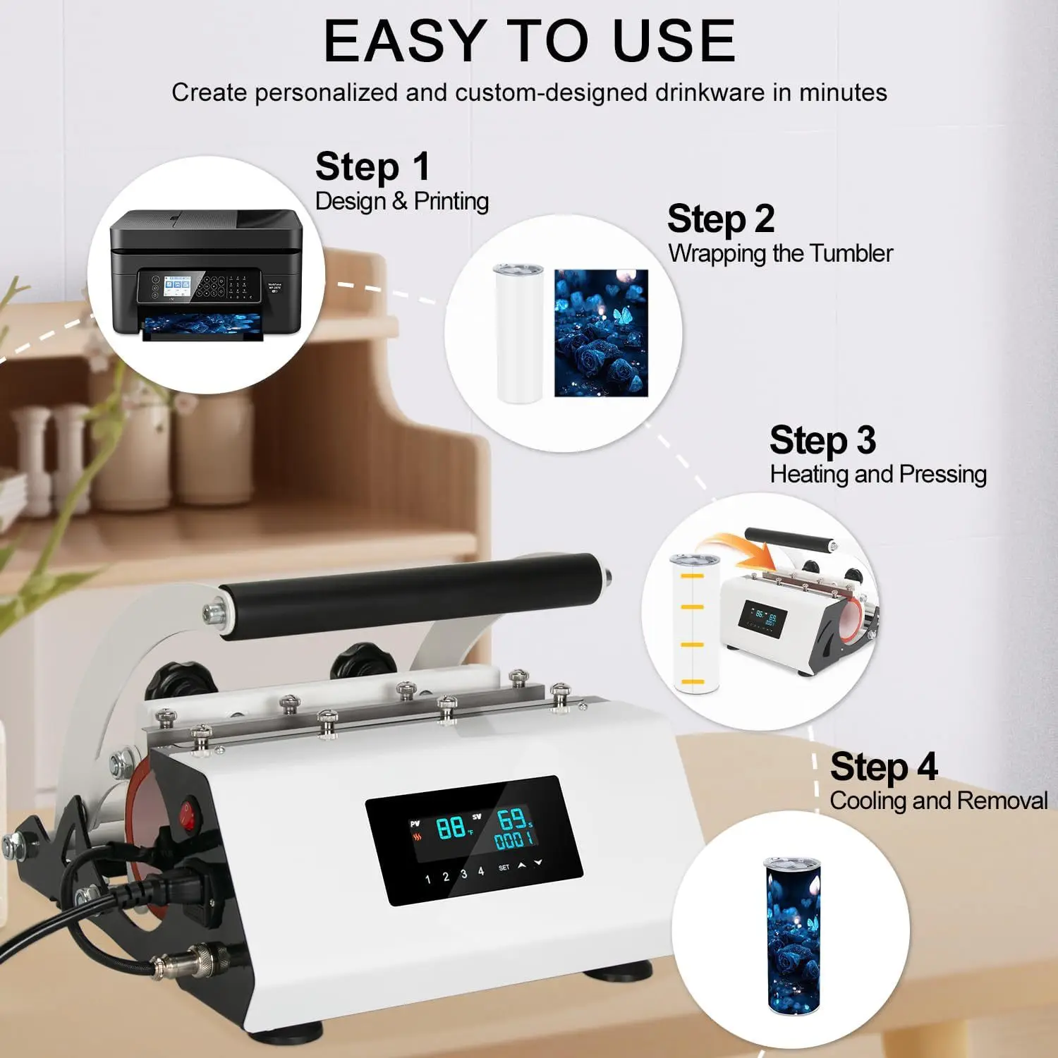 Для тостера/TumblerHeatPressMachine/Small Machines